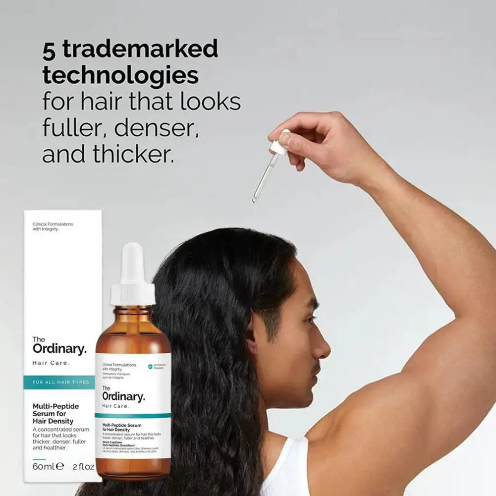 Ordinary Multi-Peptide Hair Density Serum Activates Hair Follicles Thickens & Strengthens Hair for Women Men All Hair Types